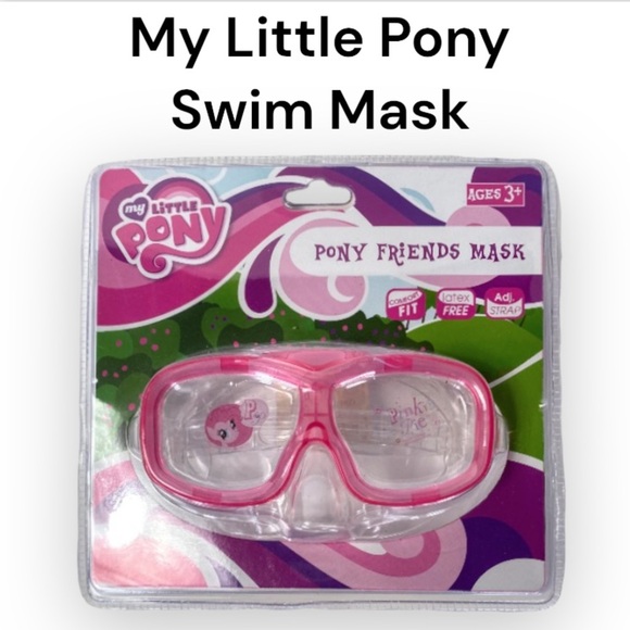 NWT Pink My Little Pony Swim Goggles, Ages 3+ - Picture 1 of 7